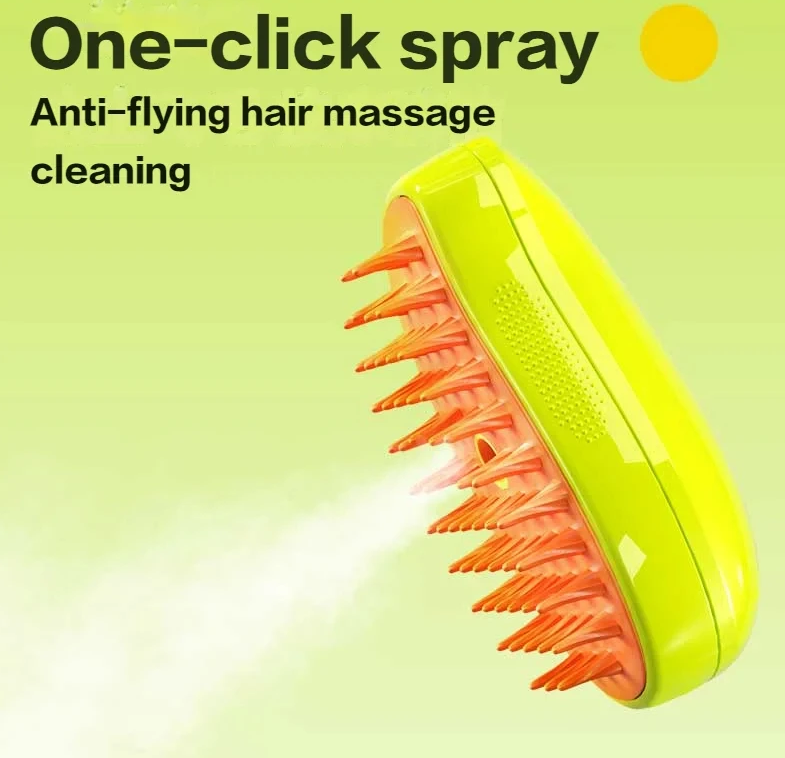 Brosse à Vapeur Electrique pour Chat et Chien