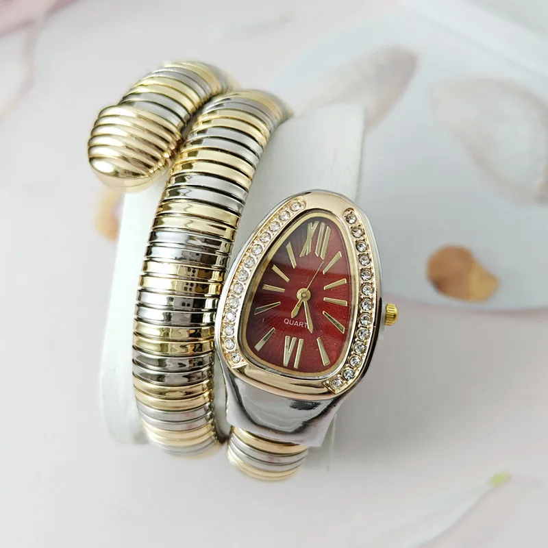 Montre femme serpent