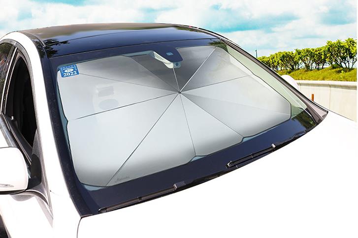 Pare-soleil pliable pour voiture, cadre