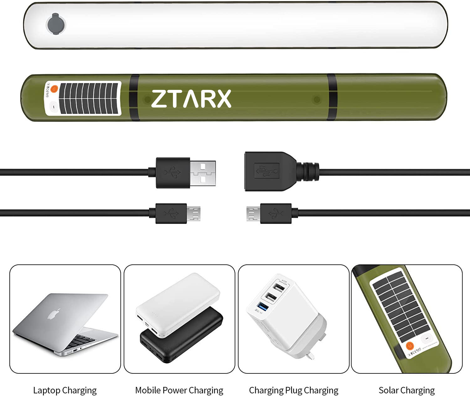 Lampe LED Gonflable Solaire Rechargeable Étanche Camping & Urgence 4 Lampe Solaire Gonflable Tunisie - Vue 3 Kadowet Tunisie