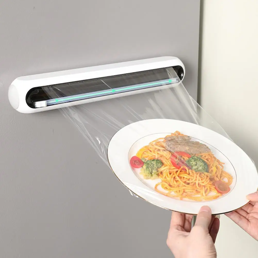 أداة قطع وتوزيع غلاف الطعام بسرعة وأمان