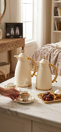 ensemble de deux thermos