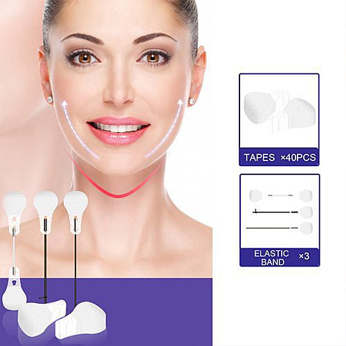 Autocollants Liftants pour le Visage
