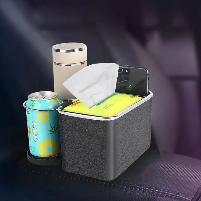 Organisateur Universel pour Accoudoir de Voiture avec Porte-Gobelet 4 Organisateur Accoudoir Voiture Tunisie - Vue 3 Kadowet Tunisie