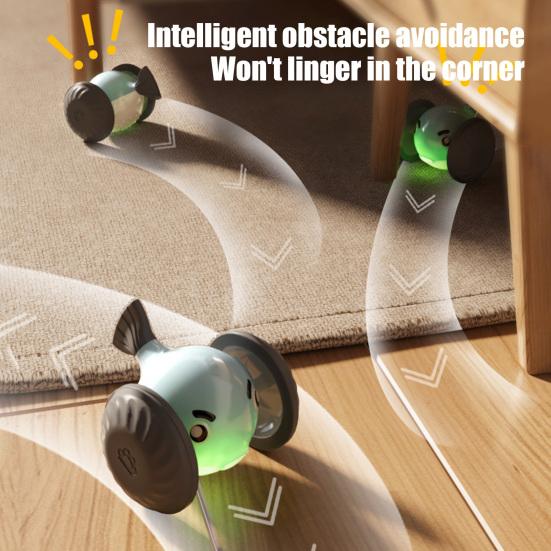 Balle Jouet Interactive Automatique Intelligente pour Chats & Animaux 5 Jouet Automatique Chat Tunisie - Vue 4 Kadowet Tunisie