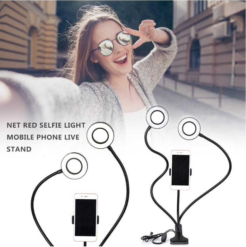 Ring Light LED avec Support Téléphone – Éclairage Pro pour TikTok & Live