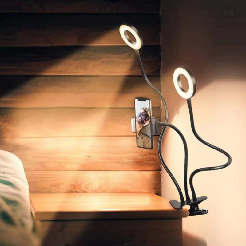 Ring Light LED avec Support Téléphone – Éclairage Pro pour TikTok & Live