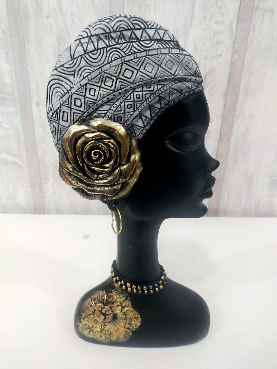 Statue Femme Africaine 4-32-9