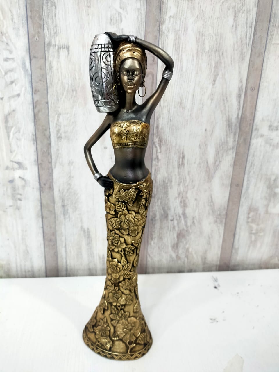 Statue Femme Africaine