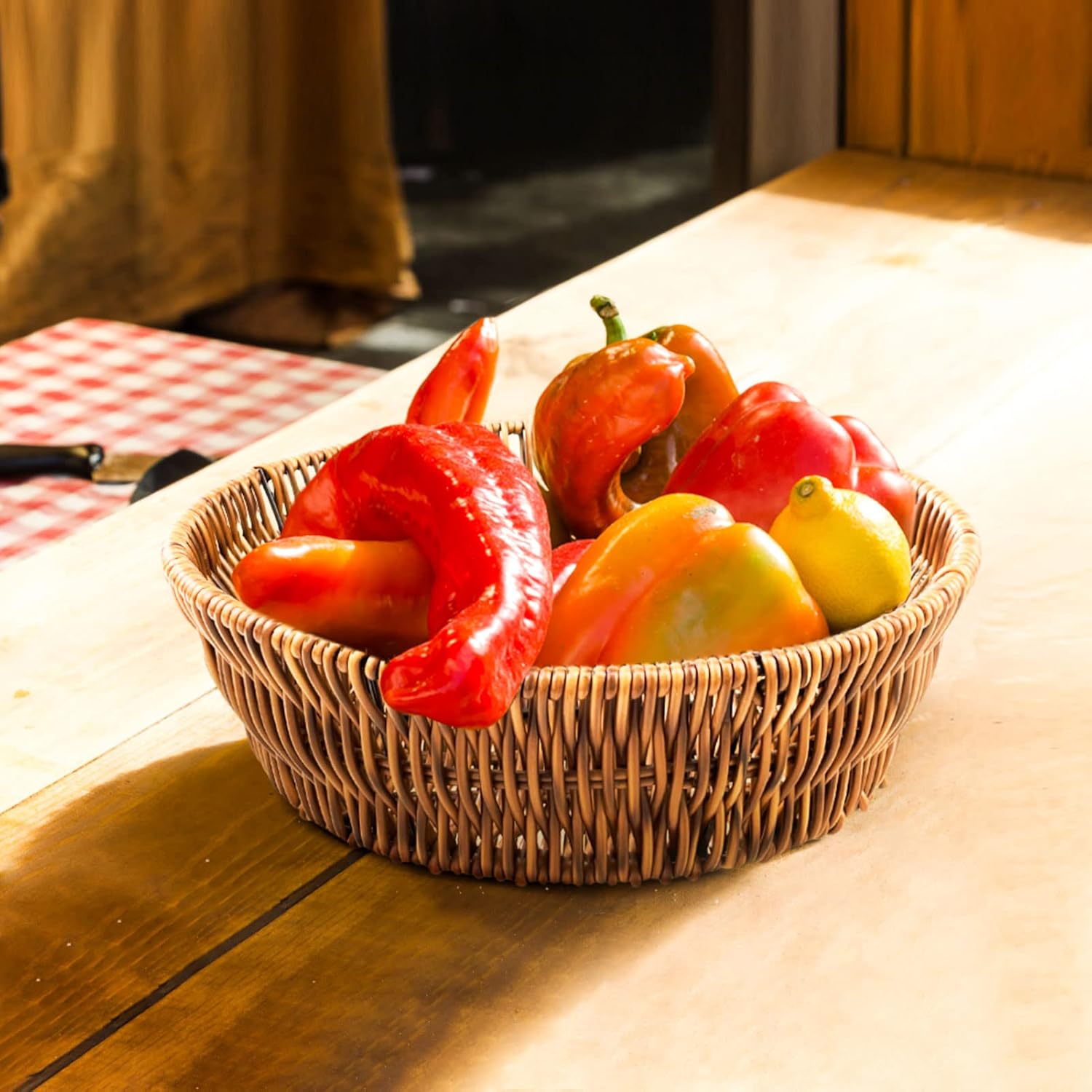 Panier de rangement  beige ou marron 8-21-6