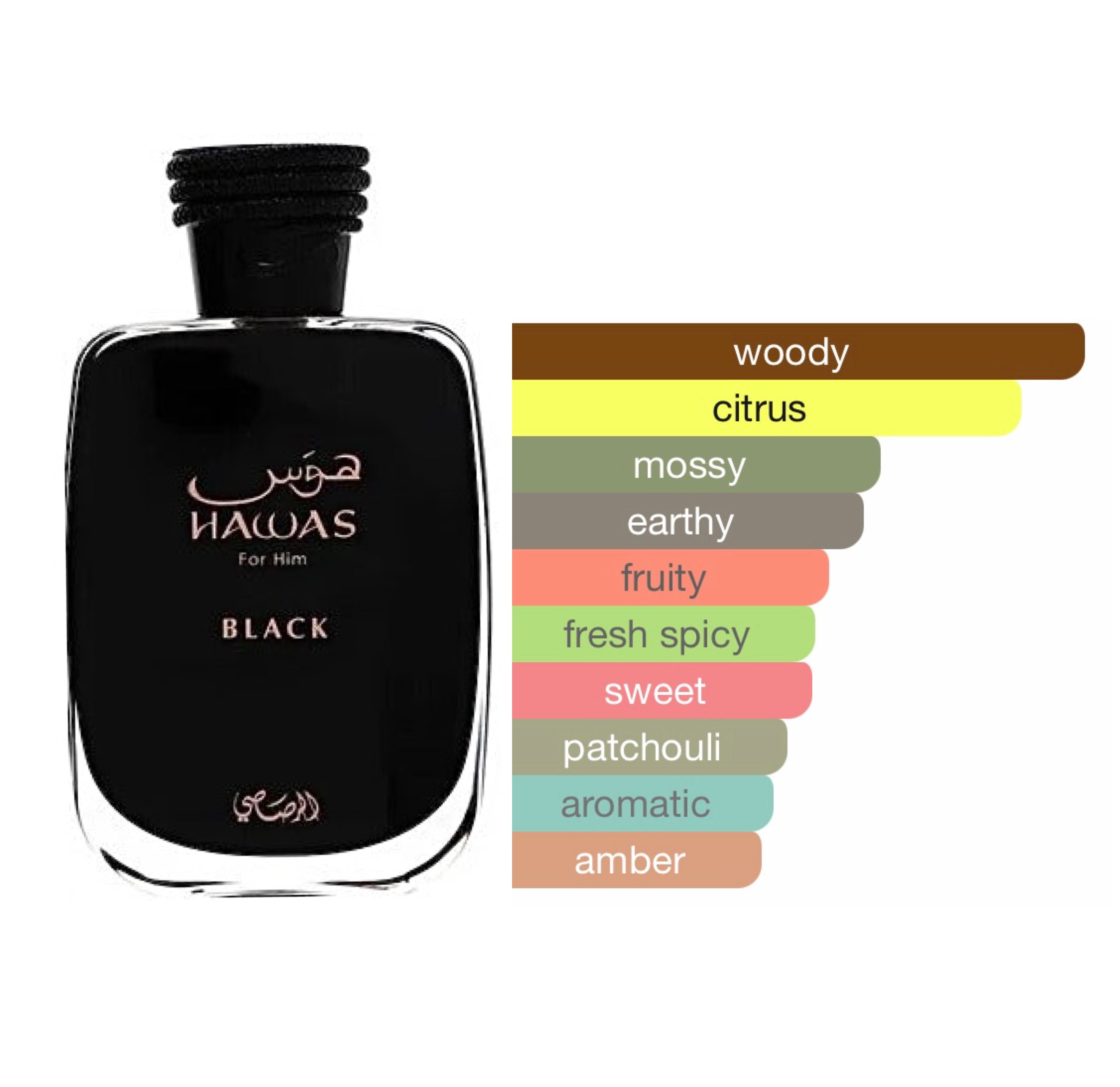 Hawas Black For Men