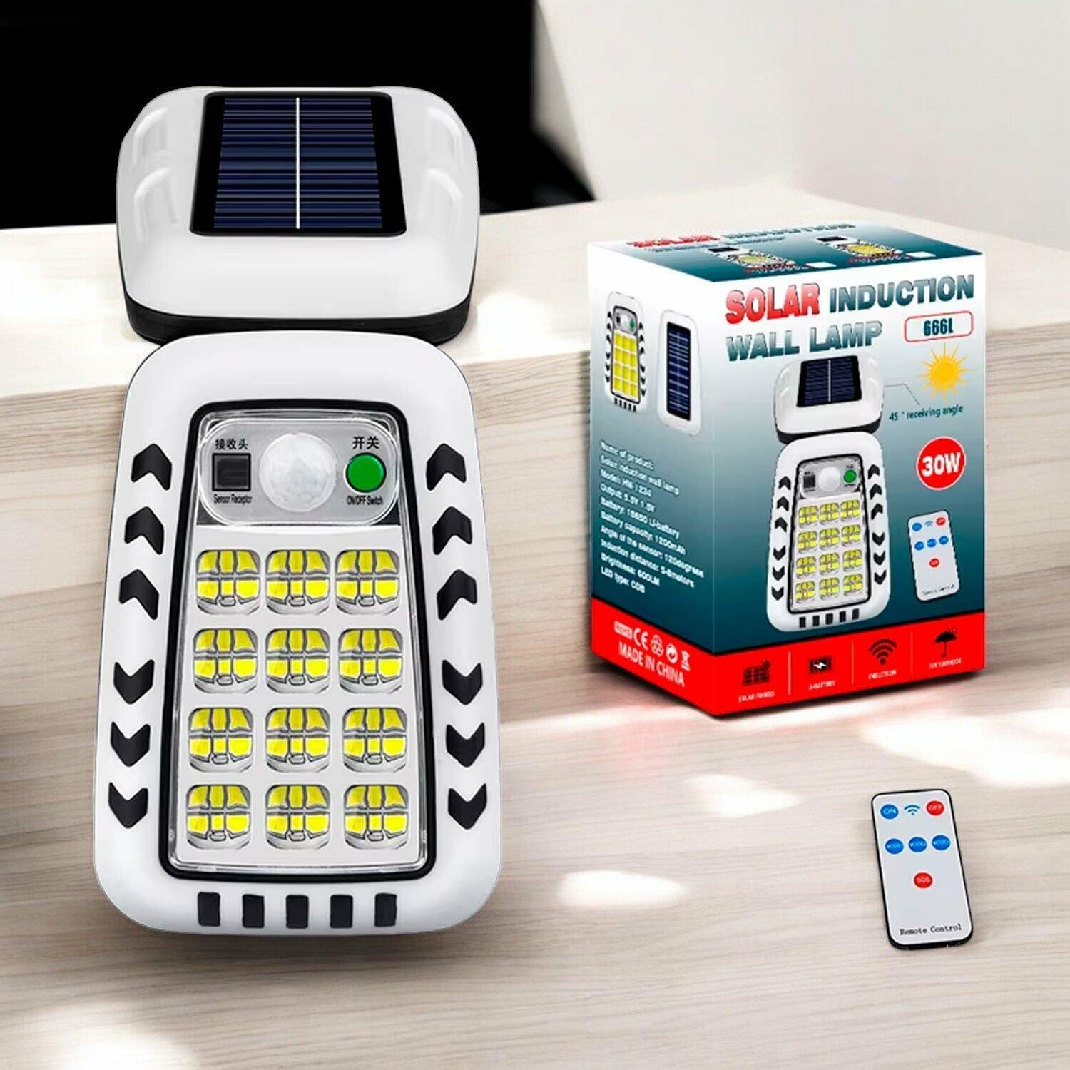 lampe murale solaire à induction YX-666C
