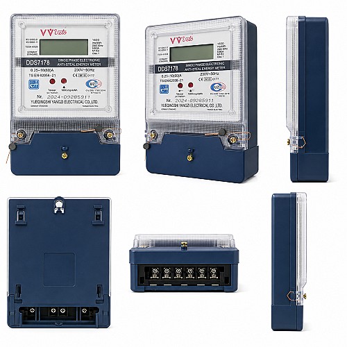 Compteur électrique électronique monophasé