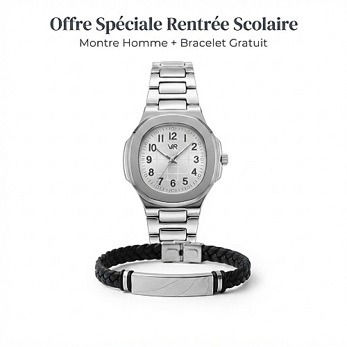 Pack montre VIR avec Bracelet Gratuit