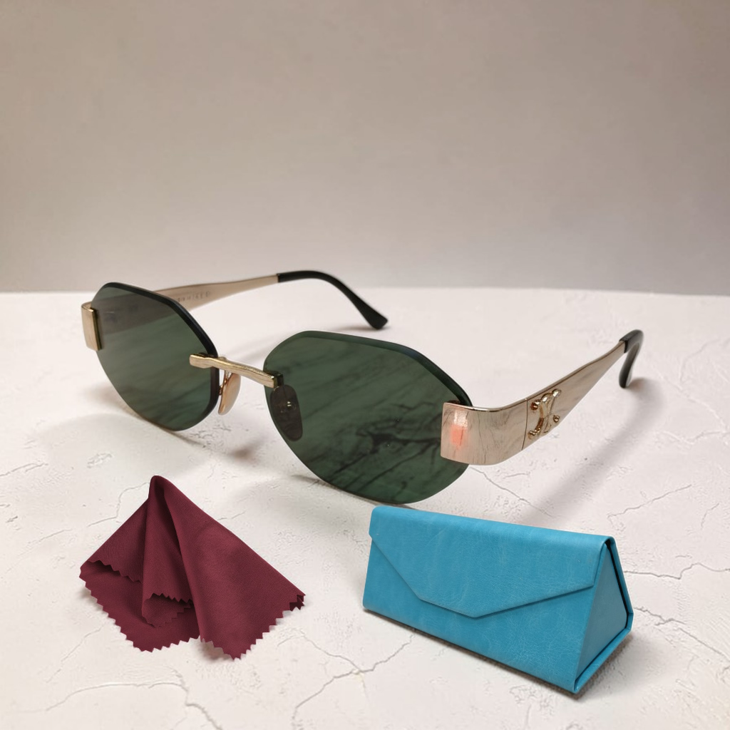 نظارات Céline بدون إطار – إصدار أنيق مع علبة فاخرة