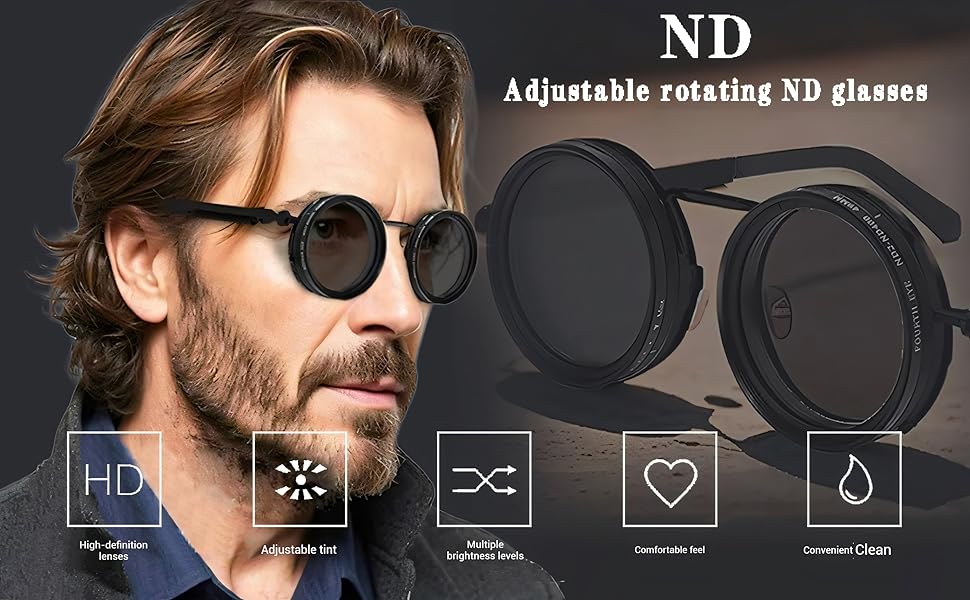 Lunettes Mixte Smart-Tint : Contrôlez la Lumière à Votre Guise