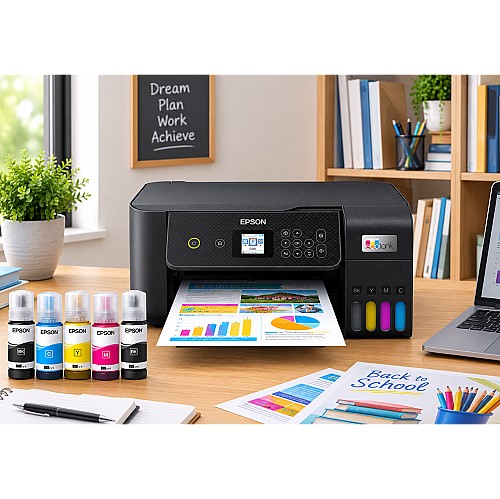 IMPRIMANTE EPSON ECOTANK L3260 A RESERVOIR INTEGRE WIFI 3EN1 COULEUR