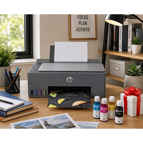 IMPRIMANTE HP SMART TANT 581 A RESERVOIR INTEGRE WIFI 3EN1 COULEUR