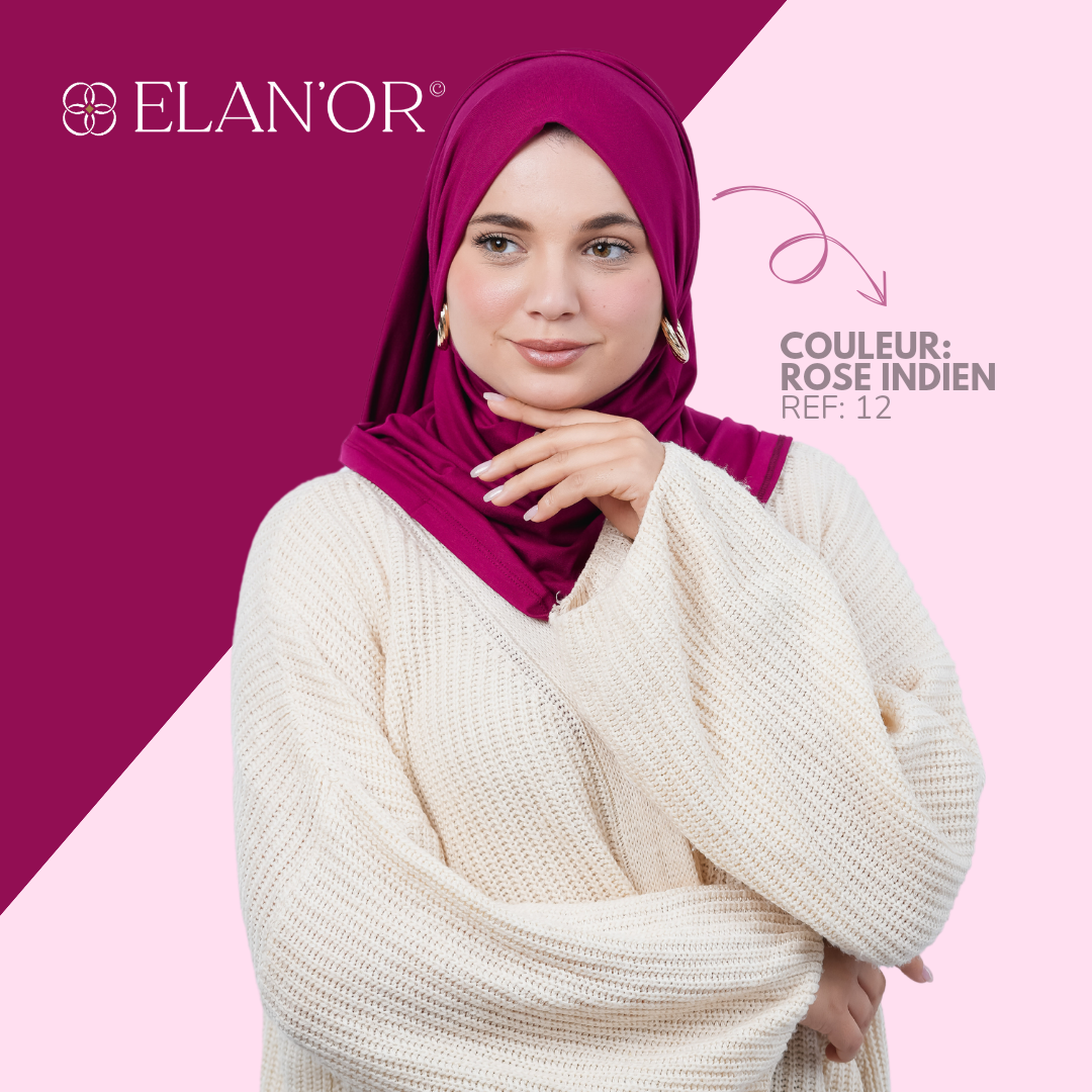 Foulard Cotton Hijab Elan’or – 180x70 cm