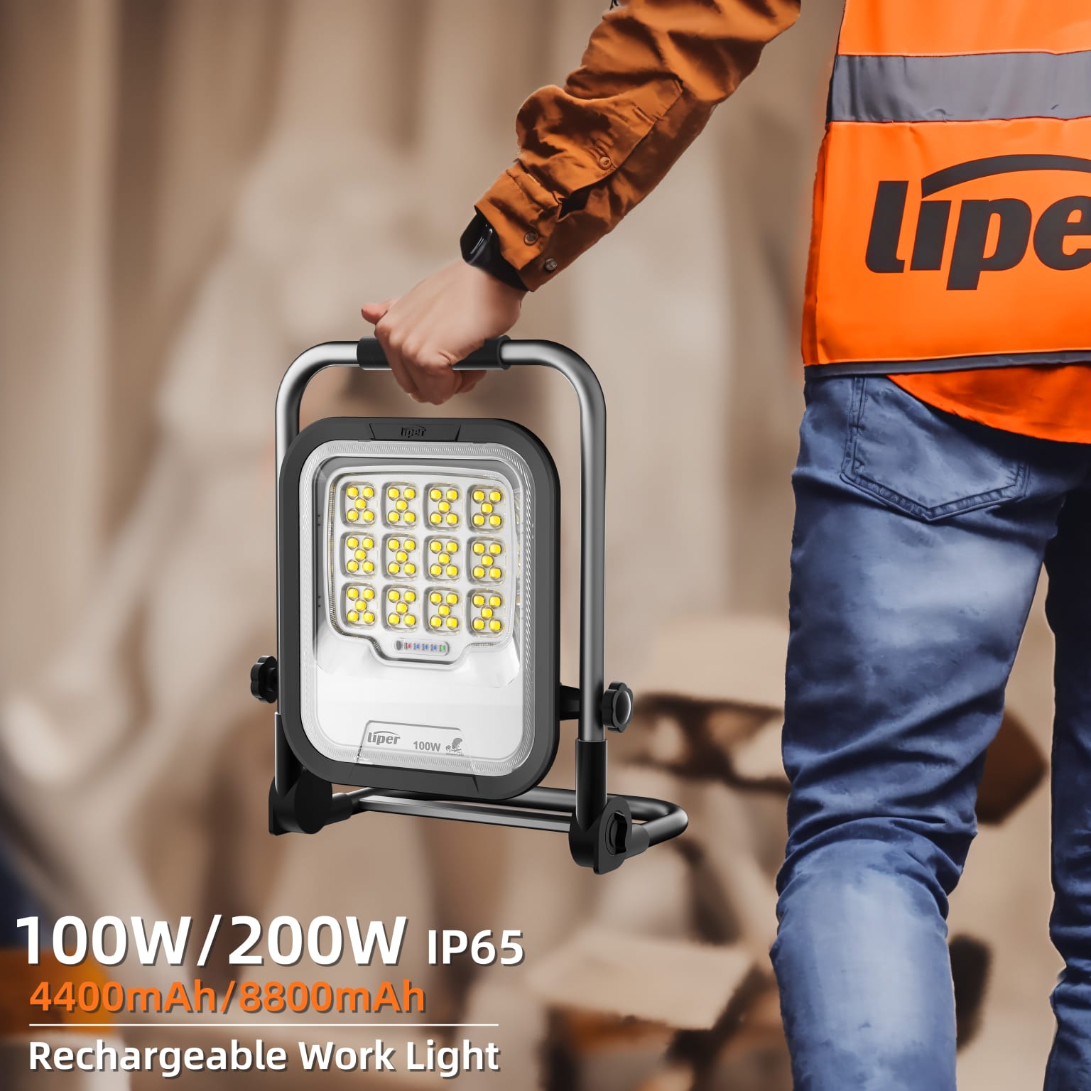 Projecteur Rechargeable portable 100 watt