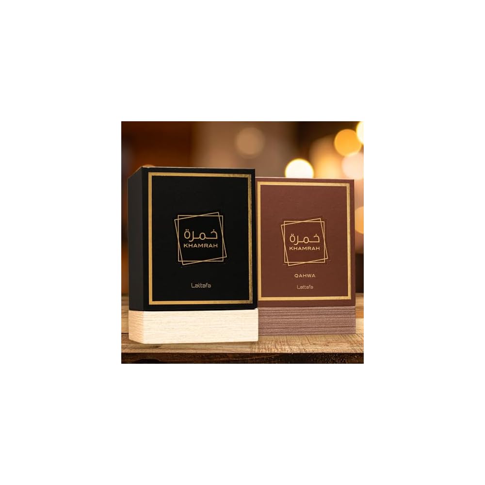 Lattafa Khamrah Eau de Parfum 100ml – Parfum Oriental Gourmand Unisexe