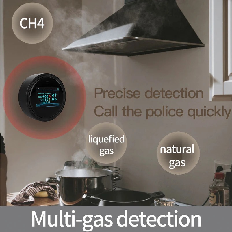 détecteur de fuite de gaz Wi-Fi