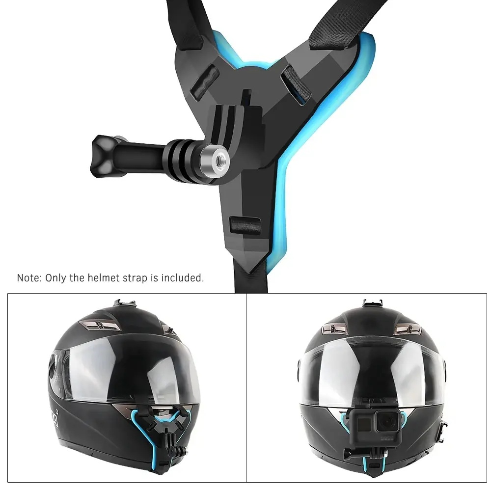 Support de téléphone/gopro pour casque de moto