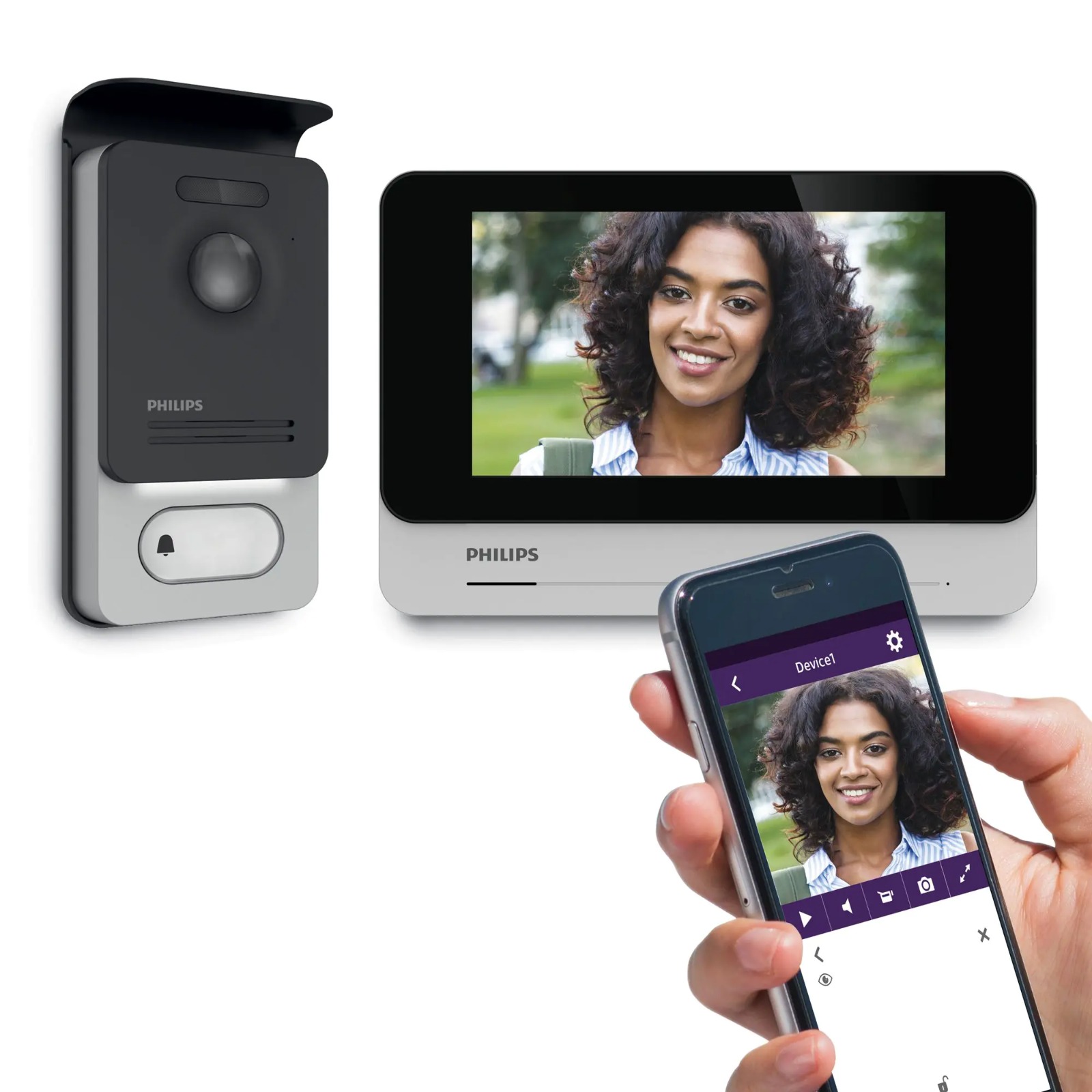 Visiophone - PHILIPS - WelcomeEye Connect 2