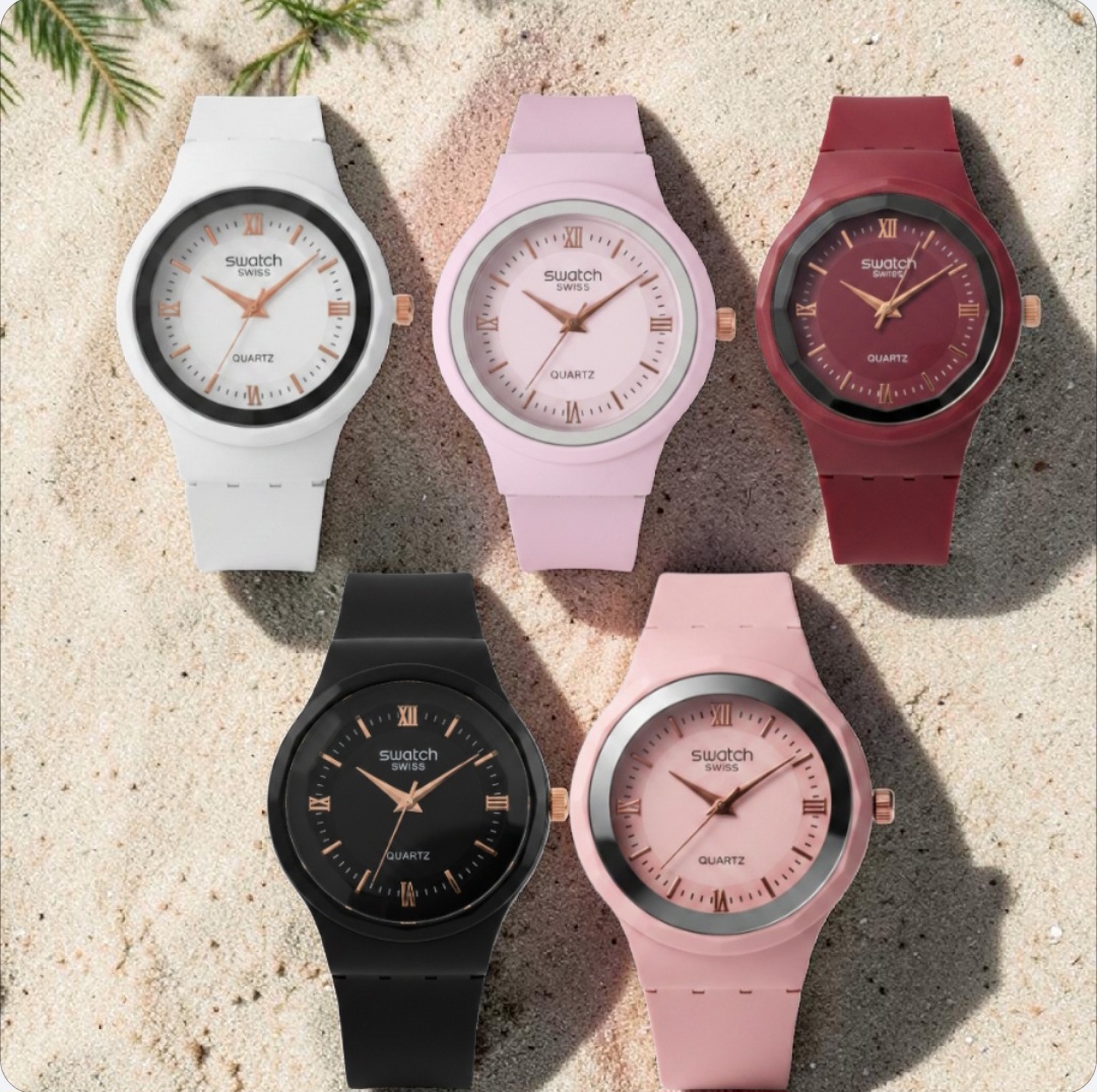 Montre Style Swatch Quartz – Élégance & Look Tendance