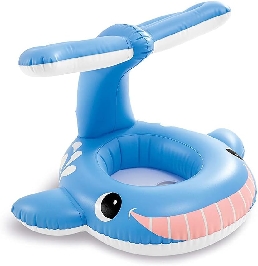 gonflable pour bébé INTEX en forme de baleine bleue