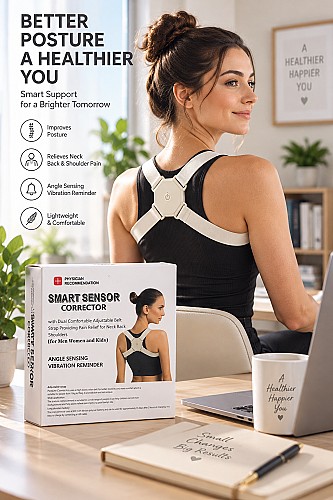 Correcteur de Posture Intelligent Rechargeable USB