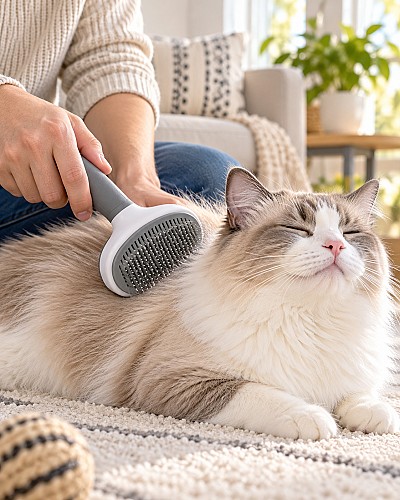 Brosse de toilettage pour chats et chiens