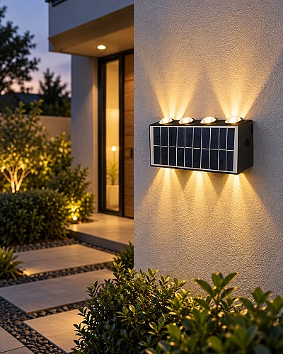 Applique Murale Solaire LED