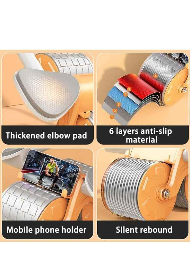 Automatic Rebound Abdominal Wheel Roller – Image 6