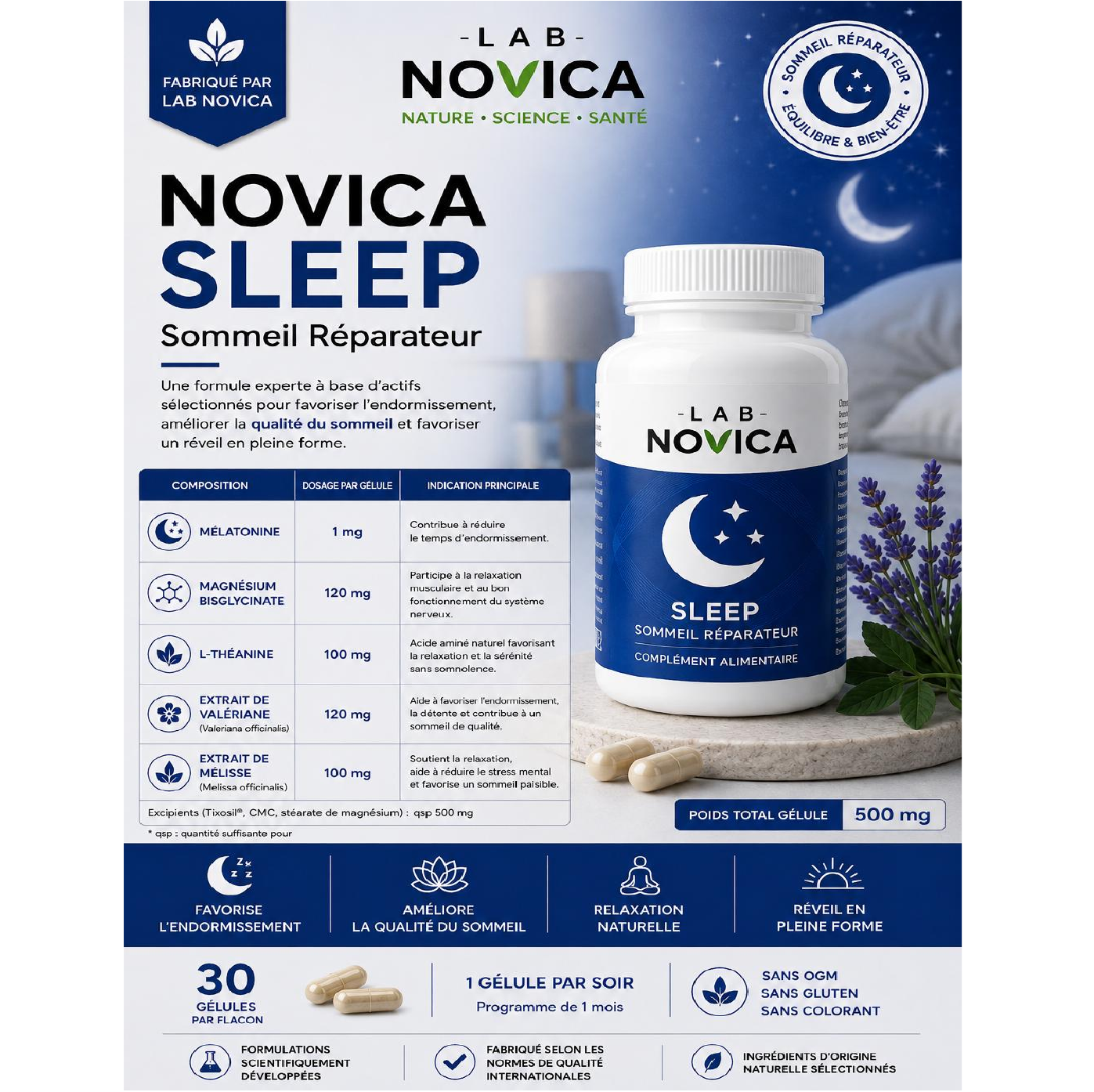 Complement sommeil naturel Tunisie - Vue 1