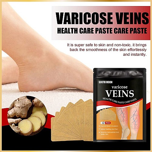 Patch Varices Naturel – Jambes Lourdes & Confort (12 pcs)