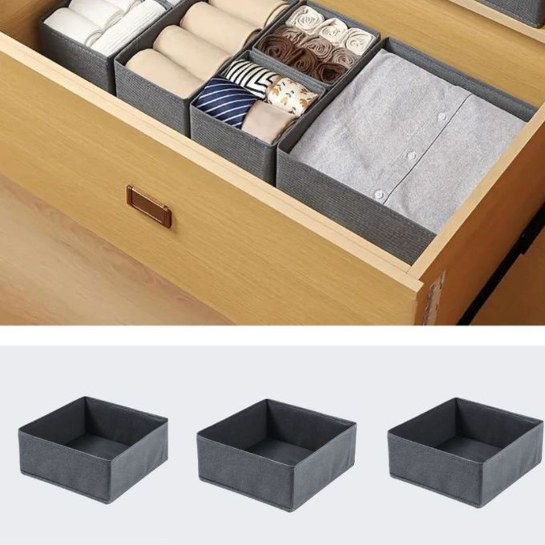 Pach 3 box de rangement BOOKA