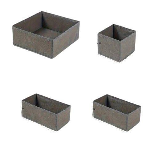 4 Organisateurs De Tiroirs Pour Vêtements et Boîte De Rangement