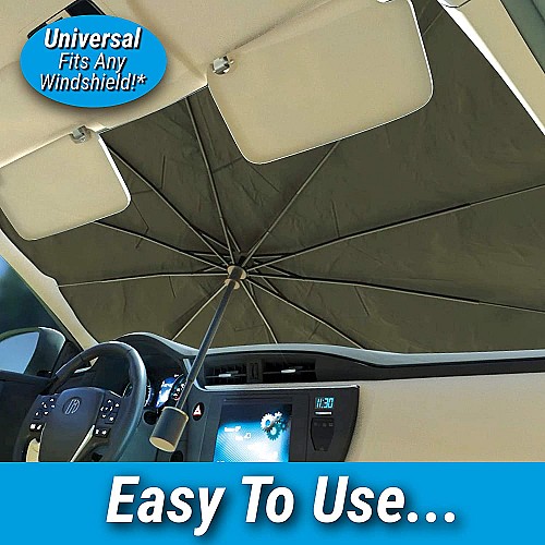 Pare-Soleil Parapluie pour Voiture – Protection Anti-Chaleur UV