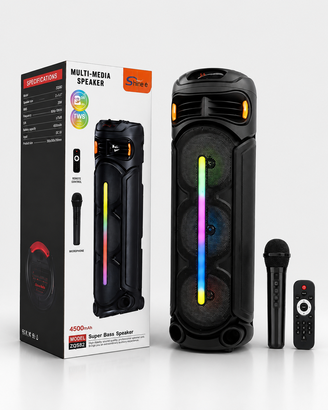 Haut-parleur Bluetooth portable Multi-Média ZQS82