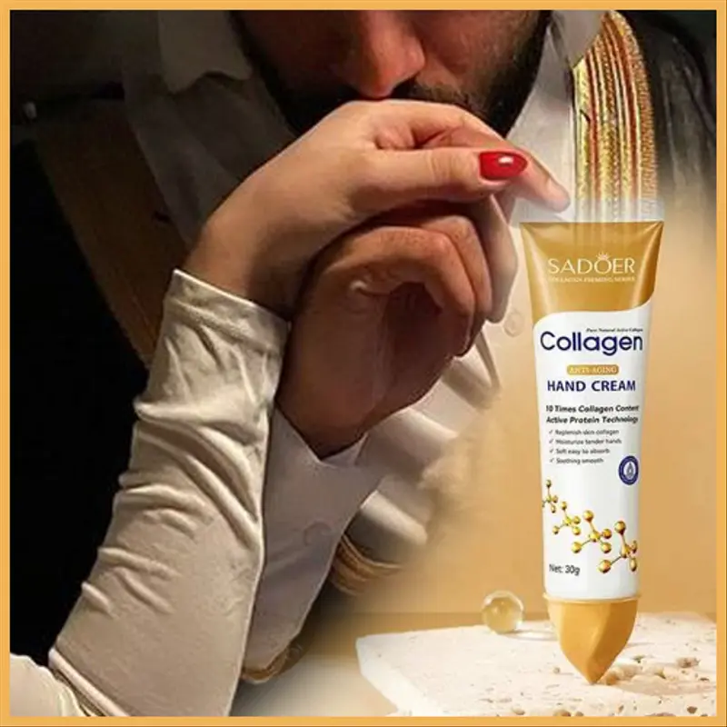 Hand cream collagène