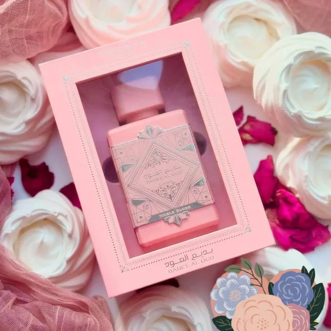 عطر بديع العود الوردي