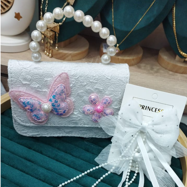 Ensemble mini sac +accessoire cheveux