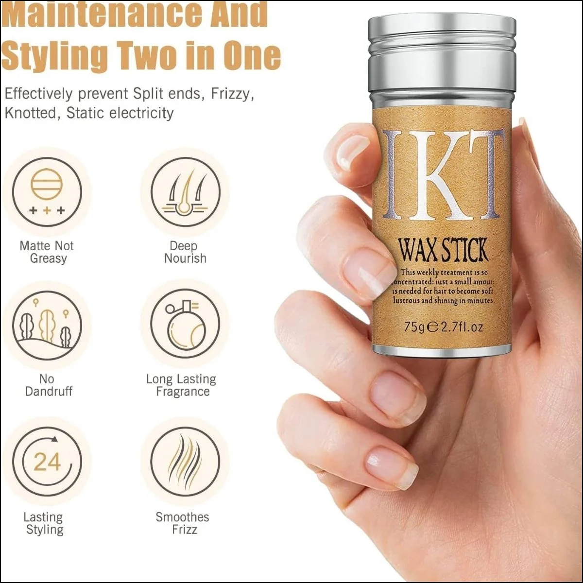 IKT Wax Stick Professional - السحر في مسحة واحدة ✨