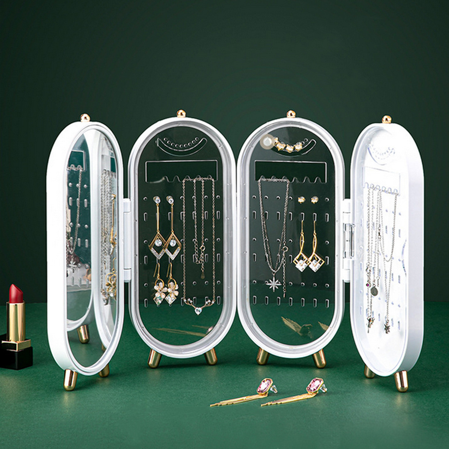 Organisateur de bijoux extensible