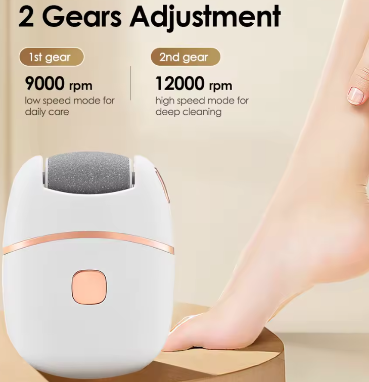 Ponceuse Électrique pour Pieds – Élimine Callosités & Peaux Mortes
