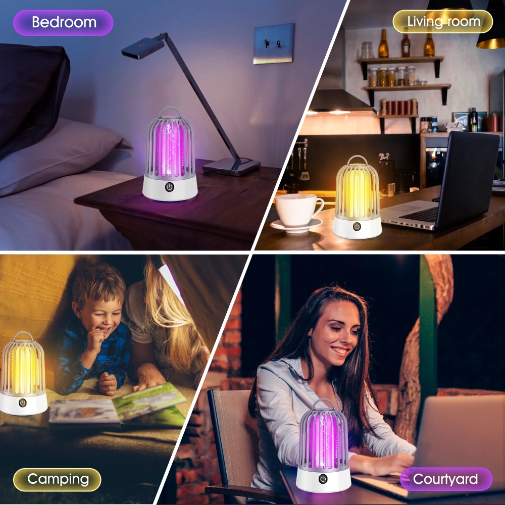 Lampe Anti-Moustique Électrique UV – Piège et Destructeur d’Insectes