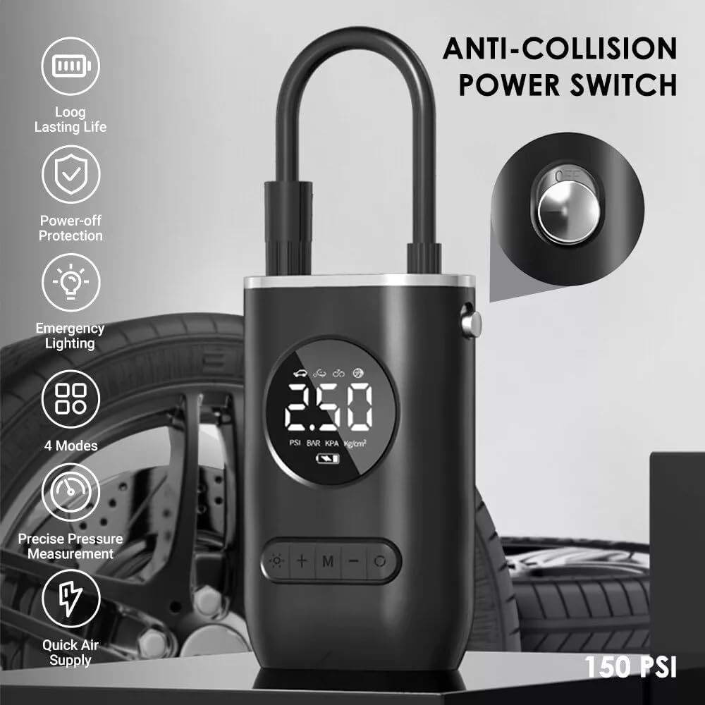 Mini Pompe à Air Portative Rechargeable