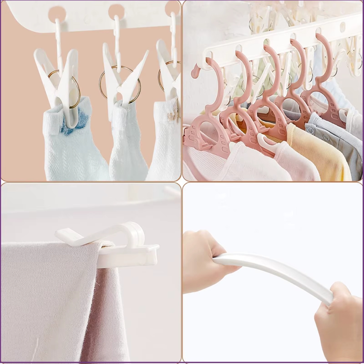 Sèche linge à 3 niveaux