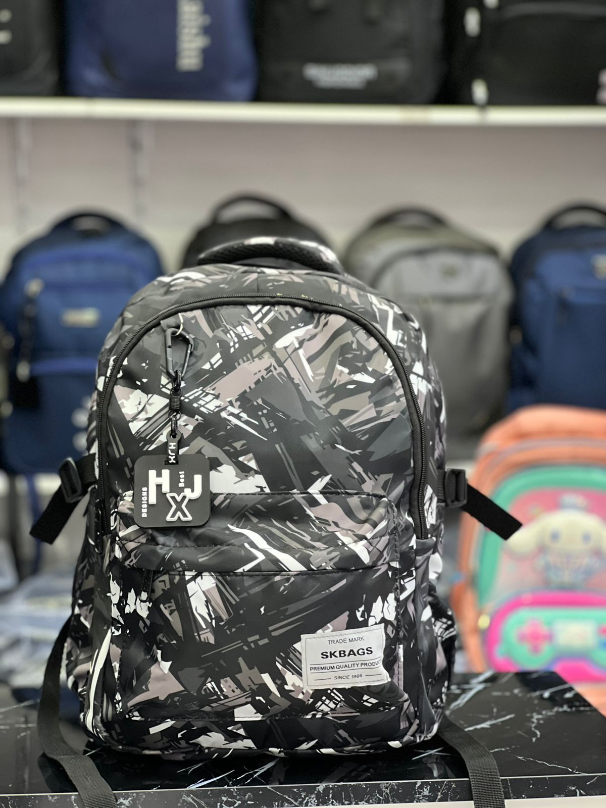 Sac à dos pratique multi-compartiments